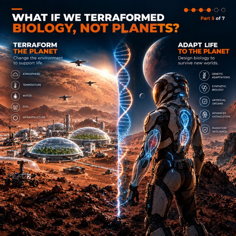 What If? Part 5: Why terraform a planet when we could terraform biology?